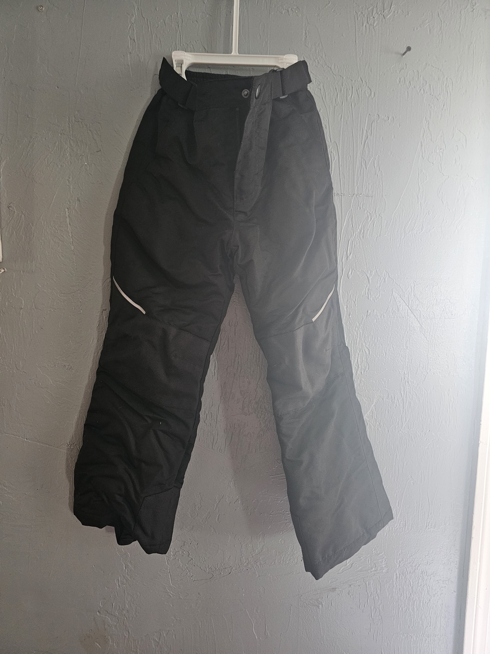 Black Boys Insulated Snow Pants